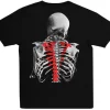 Vlone X Never Broke Again Bones T-shirt Black