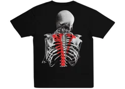 Vlone X Never Broke Again Bones T-shirt Black
