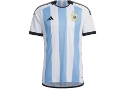 Adidas Argentina 2022 Stadium Home Jersey White/Light Blue