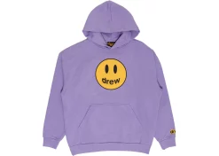 Drew House Mascot Hoodie Lavender